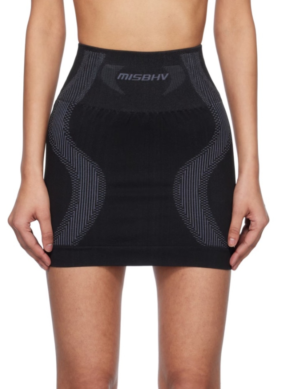 MISBHV Black Mini Skirt